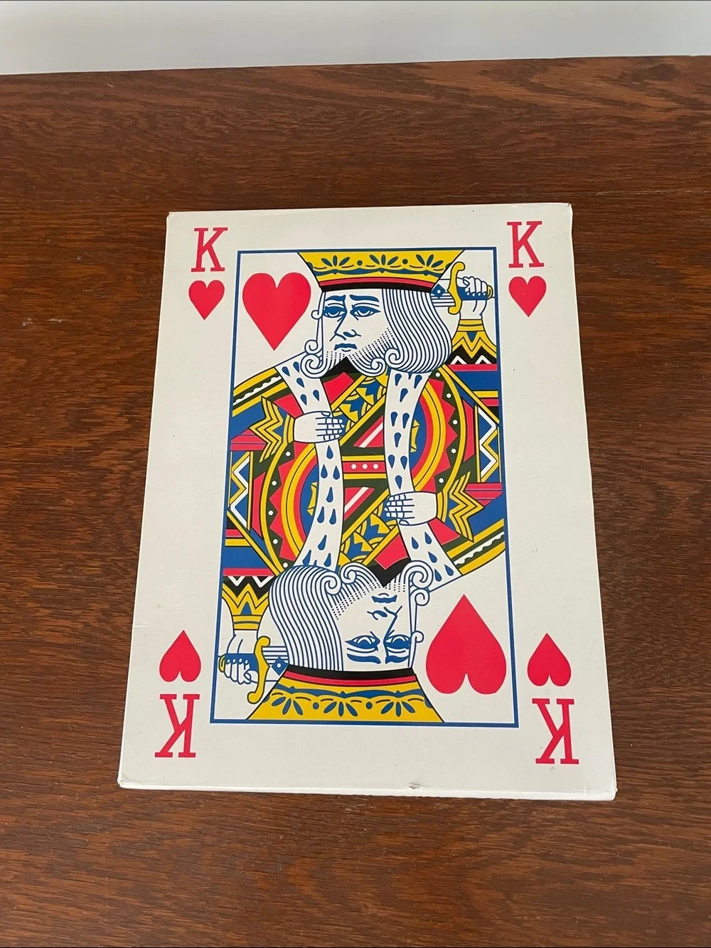 Mega jumbo playing cards like new